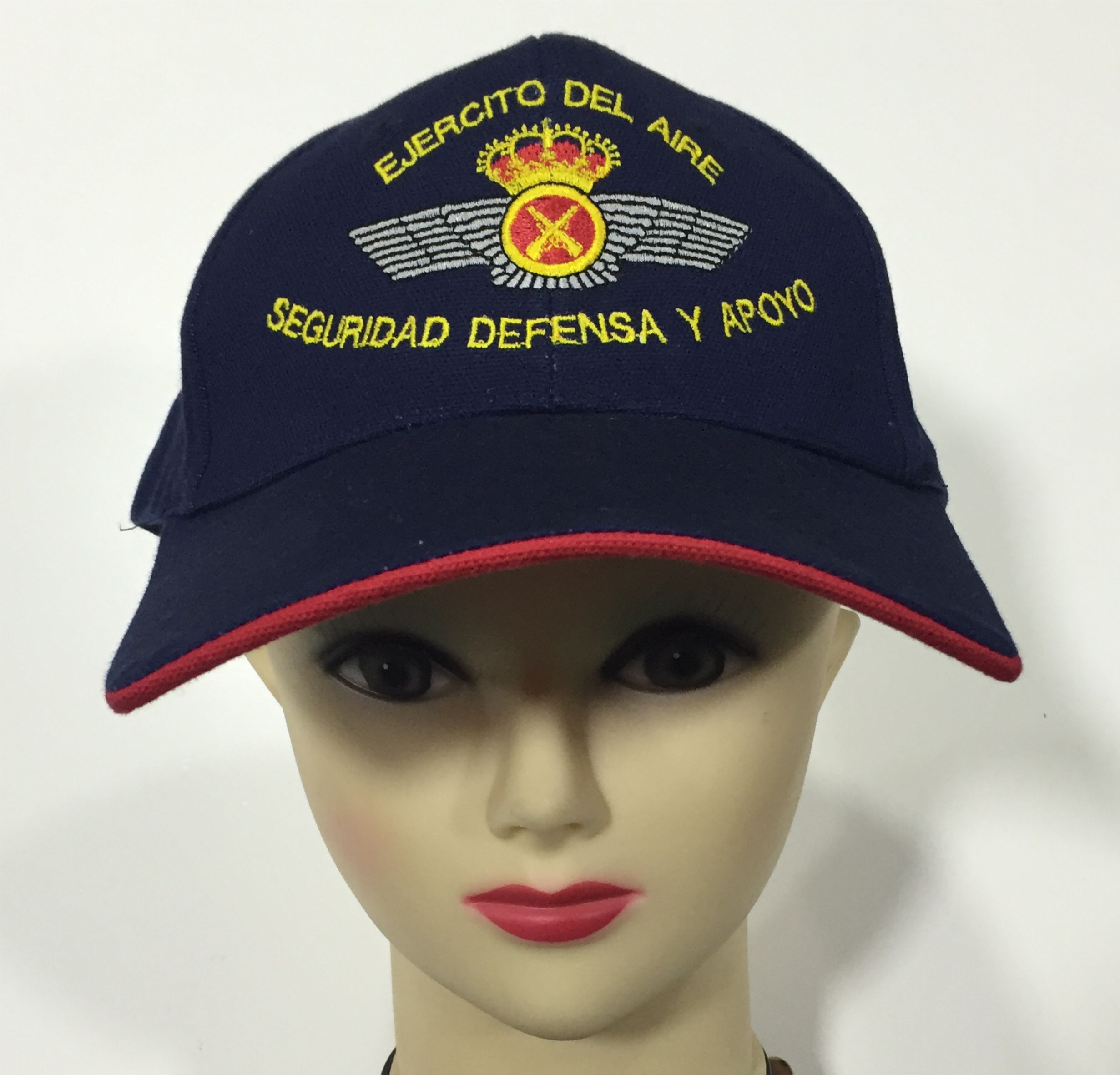 Gorra Ejército de Aire " Seguridad y Defensa " Azul marino